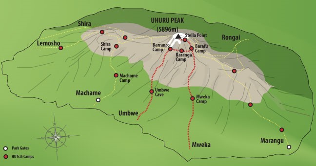 6 Days Umbwe Route - Mount Kilimanjaro Climb